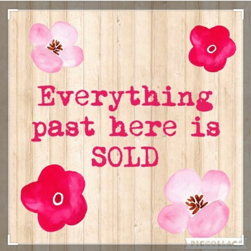 Everything past here is sold. 🙂